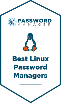 Linux Password Managers Badge