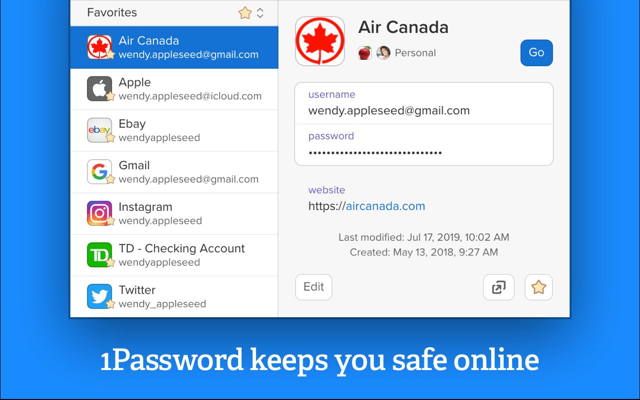 1Password firefox