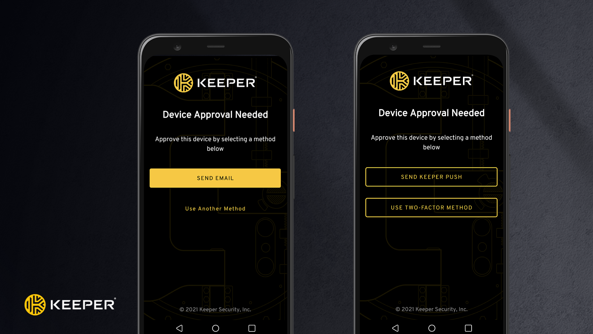 Keeper for android