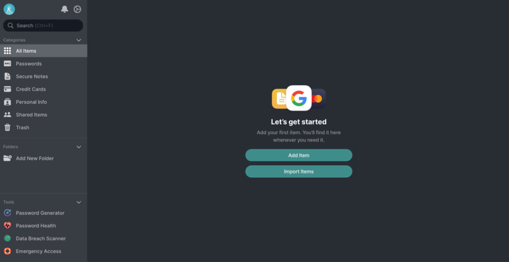Nordpass UI