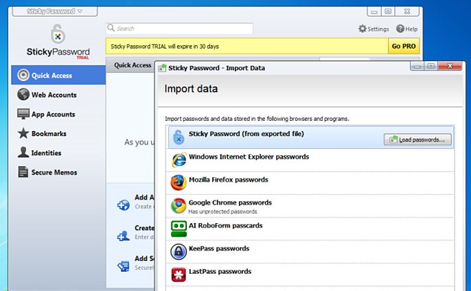 sticky-password trial 2