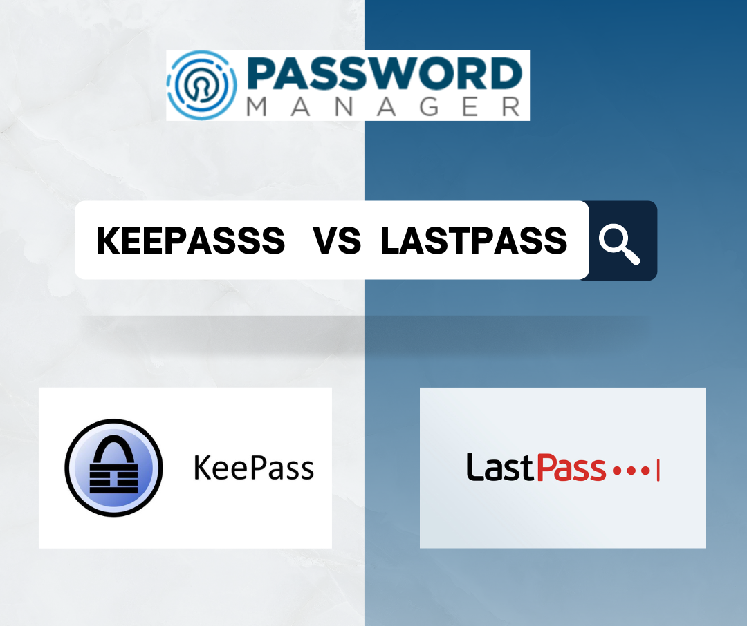 KeePass vs LastPass Graphic