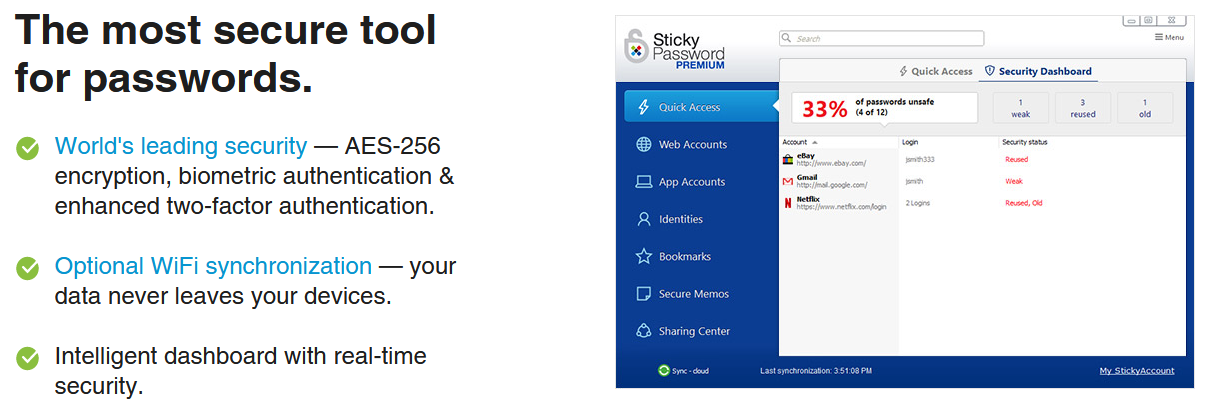 StickyPassword smb