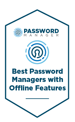 Best Password Managers With Offline Features Badge