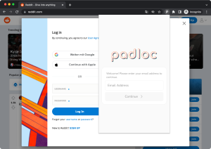 Padloc Chrome