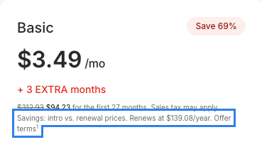 NordVPN cheap VPN pricing: Basic plan at $3.49 a month